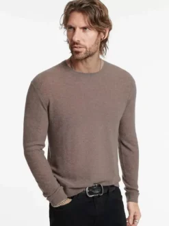 Tops>John Varvatos ALESSIO CREWNECK SWEATER CELEDON