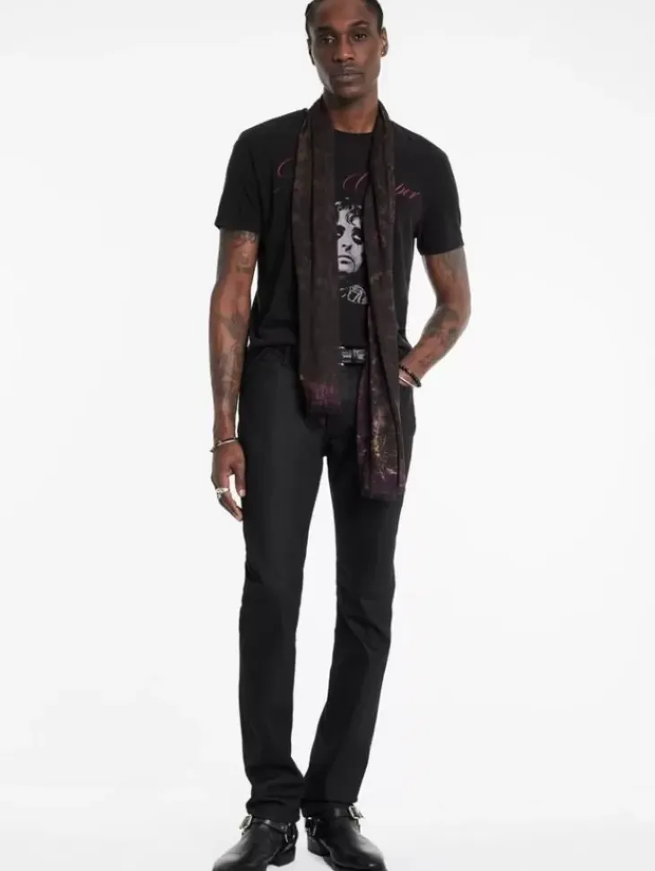 Graphic Tees>John Varvatos ALICE COOPER SCRIPT TEE BLACK