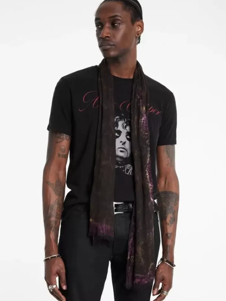 Graphic Tees>John Varvatos ALICE COOPER SCRIPT TEE BLACK