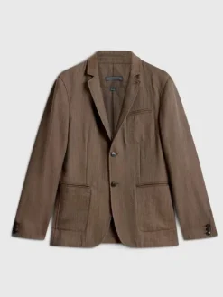 Coats And Jackets|Suit Jackets>John Varvatos ALLEN JACKET CHAMOIS