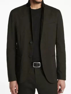 Leather & Outerwear|Tops>John Varvatos ALLEN JACKET KELP