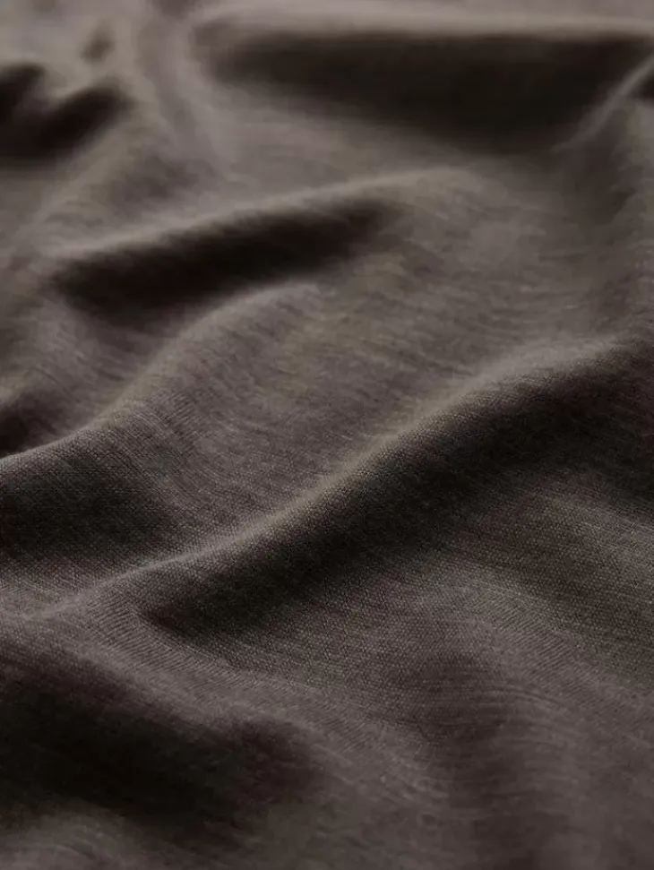 T-Shirts>John Varvatos AMATO CREW CHOCOLATE