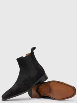 Shoes & Accessories>John Varvatos AMSTERDAM CHELSEA BOOT BLACK