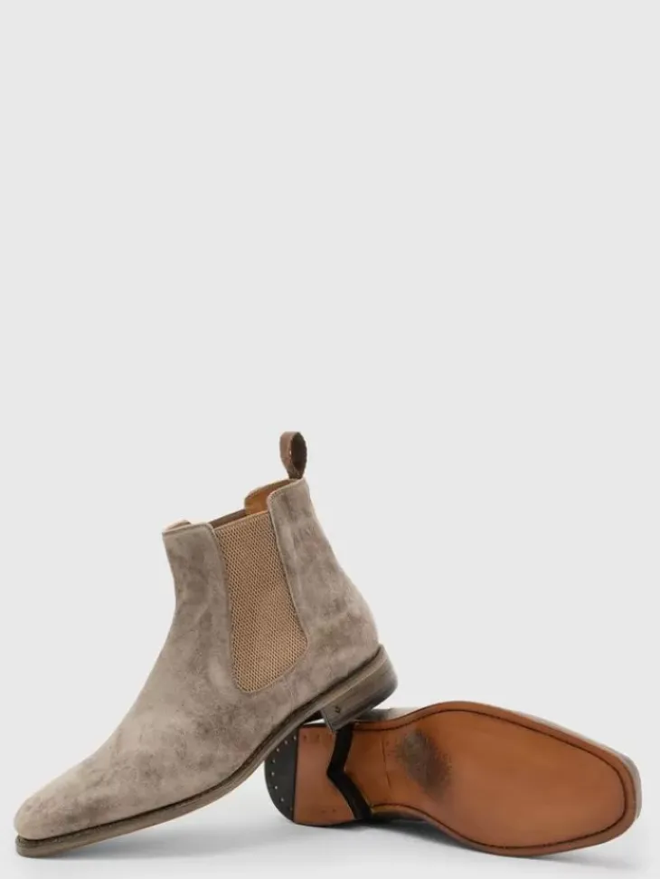Shoes & Accessories>John Varvatos AMSTERDAM CHELSEA BOOT CHARCOAL