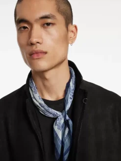 Shoes & Accessories>John Varvatos ANDOVER BANDANA EMPIREBLUE