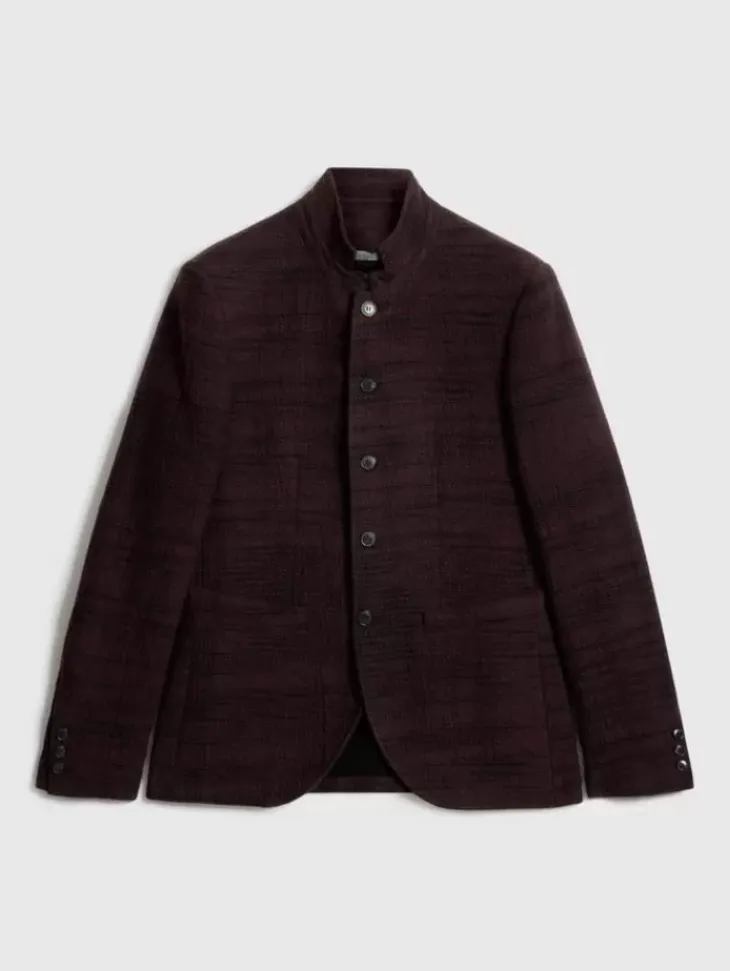 Coats And Jackets|Suit Jackets>John Varvatos ANSON JACKET DARKPLUM