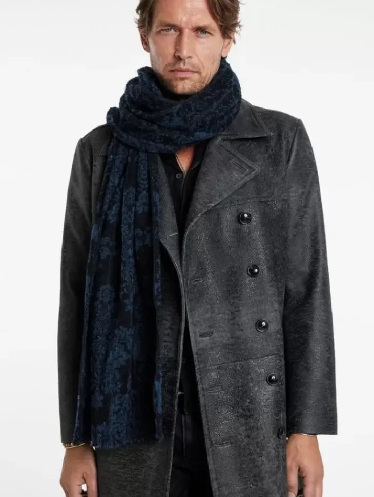 Scarves & Ties>John Varvatos ANSON SCARF CORNFLOWER
