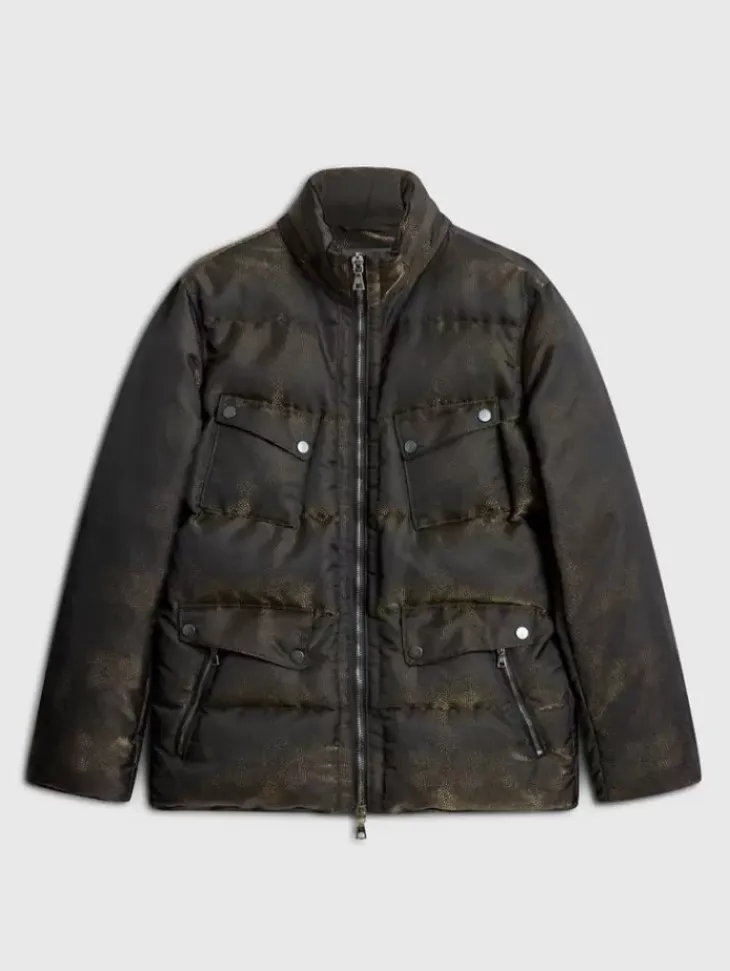 Coats And Jackets>John Varvatos ASHTON PARKA LTBROWN