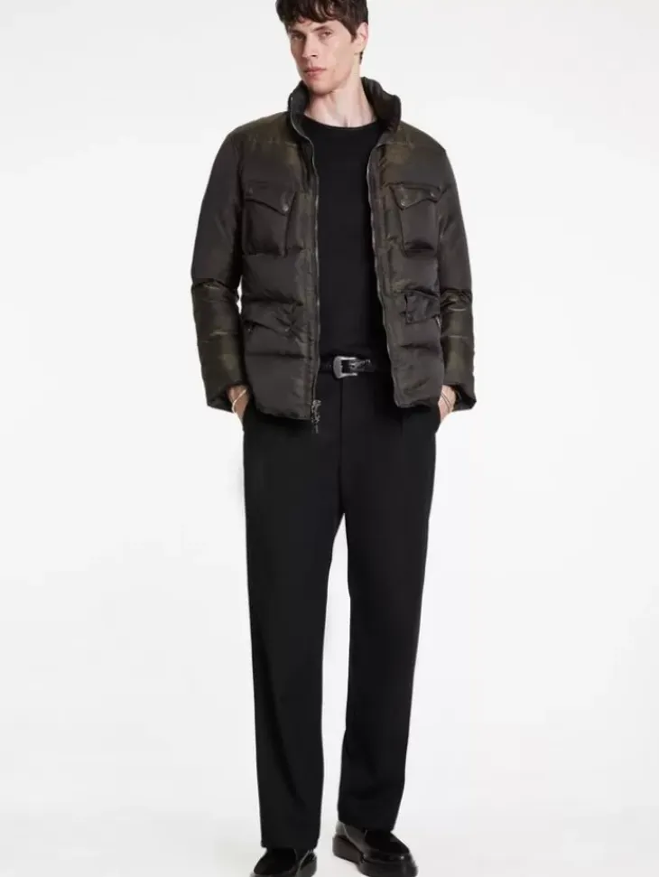 Coats And Jackets>John Varvatos ASHTON PARKA LTBROWN