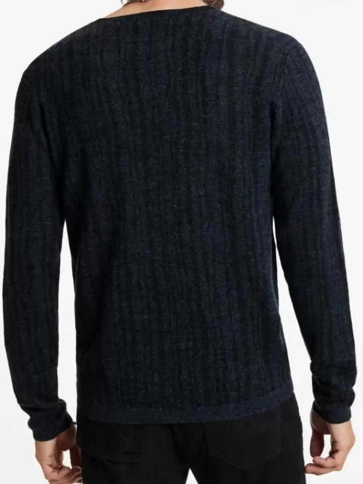 Tops>John Varvatos BANDERA V-NECK NAVY
