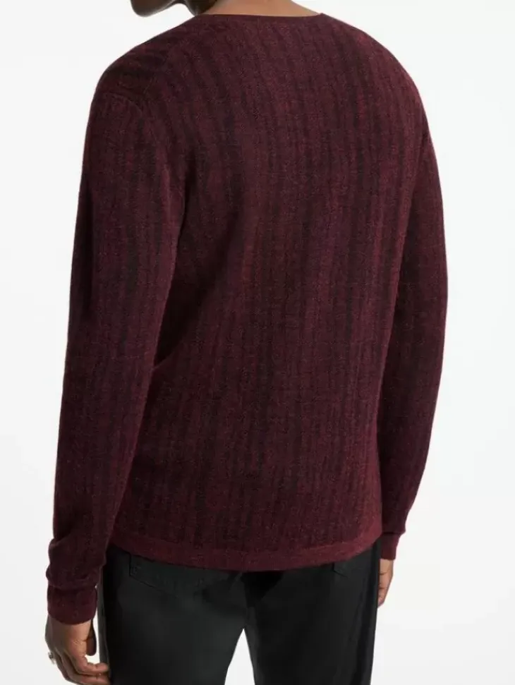 Tops>John Varvatos BANDERA V-NECK Merlot