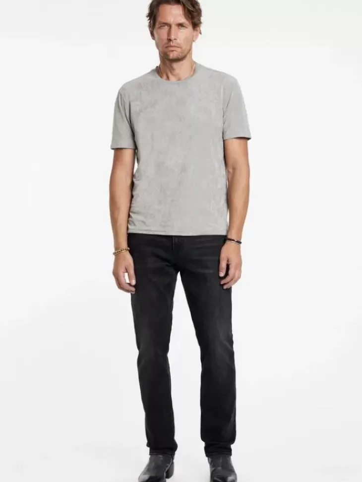 T-Shirts>John Varvatos BARCELOS CREW LIGHTGREY