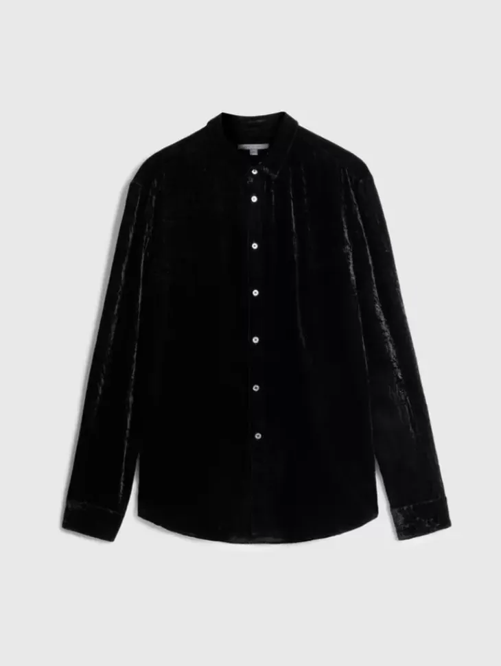 Shirts>John Varvatos BATIK SHIRT BLACK