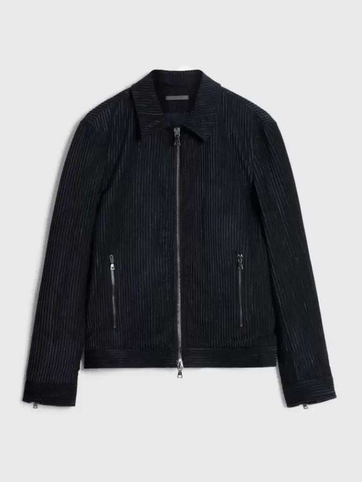 Tops>John Varvatos BAXTER JACKET NAVY