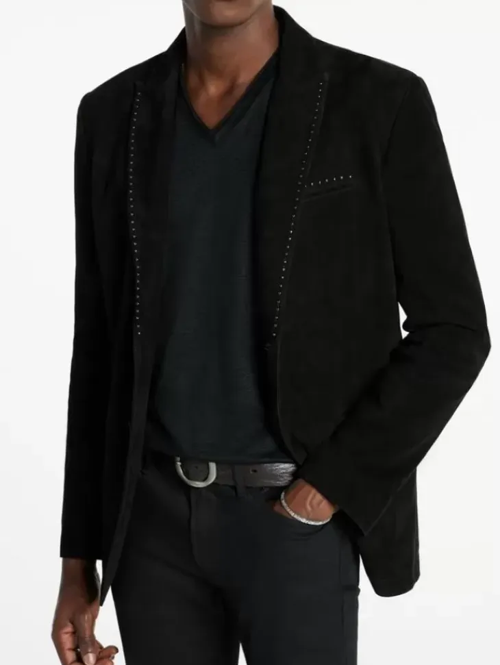 Leather & Outerwear|Tops>John Varvatos BEDELL JACKET BLACK