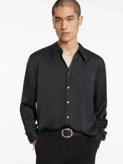 Tops>John Varvatos BETWOOD SHIRT BLACK