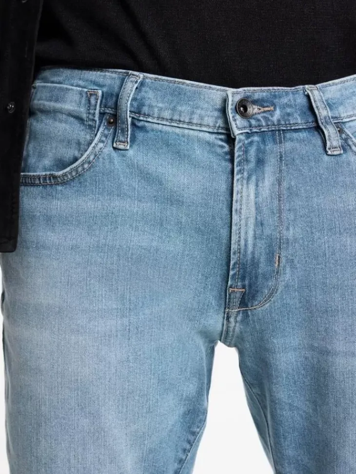 Jeans & Pants>John Varvatos BOWERY FADE OUT WASH JEAN OXFDBLUE