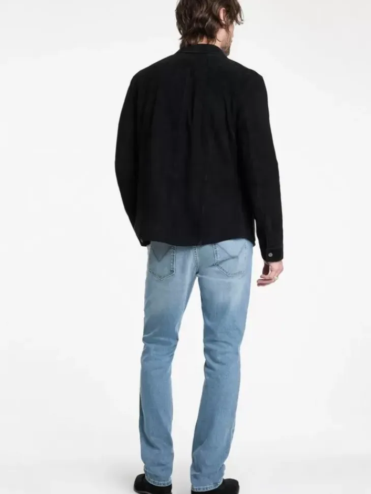 Jeans & Pants>John Varvatos BOWERY FADE OUT WASH JEAN OXFDBLUE