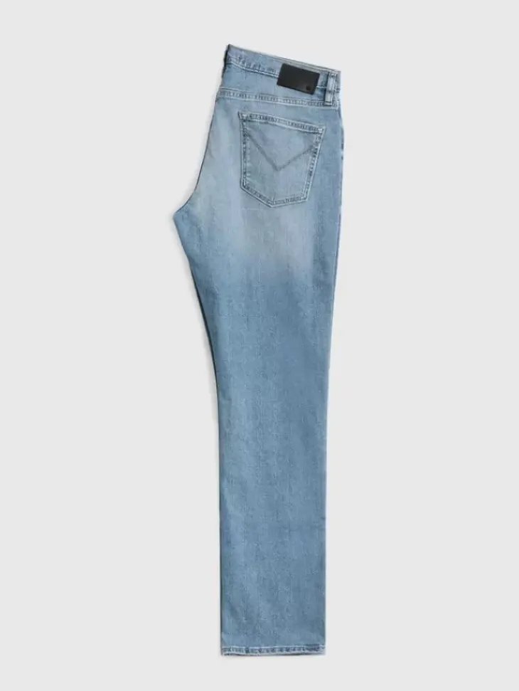 Jeans & Pants>John Varvatos BOWERY FADE OUT WASH JEAN OXFDBLUE