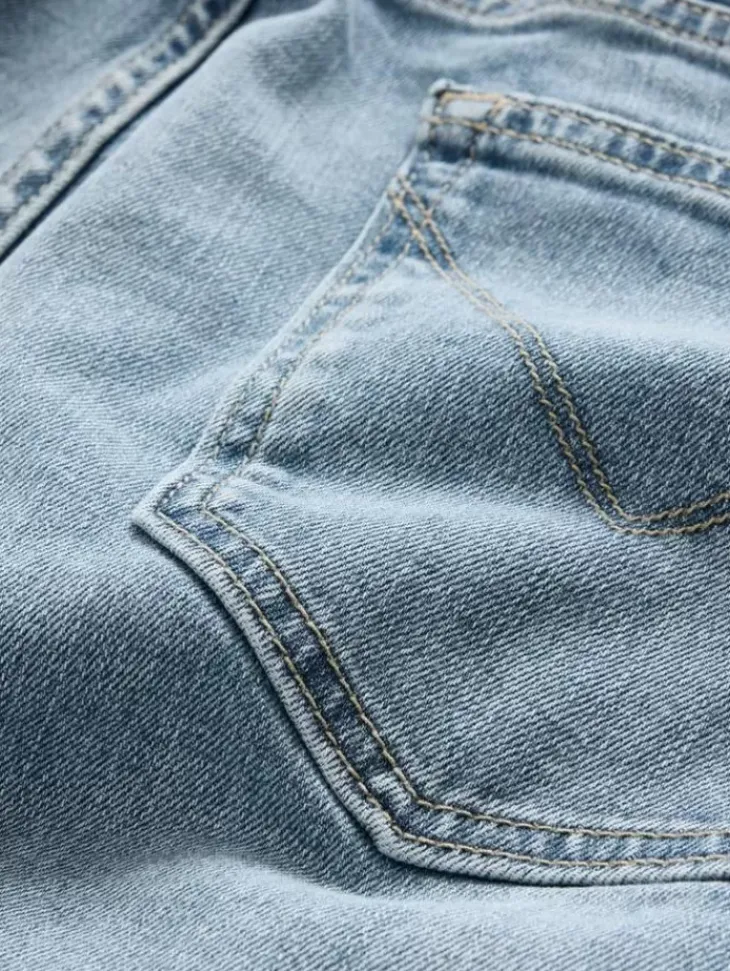 Jeans & Pants>John Varvatos BOWERY FADE OUT WASH JEAN OXFDBLUE