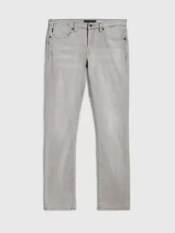 Jeans & Pants>John Varvatos BOWERY SPRING GREY WASH JEAN LIGHTGREY