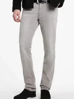 Jeans & Pants>John Varvatos BOWERY SPRING GREY WASH JEAN LIGHTGREY