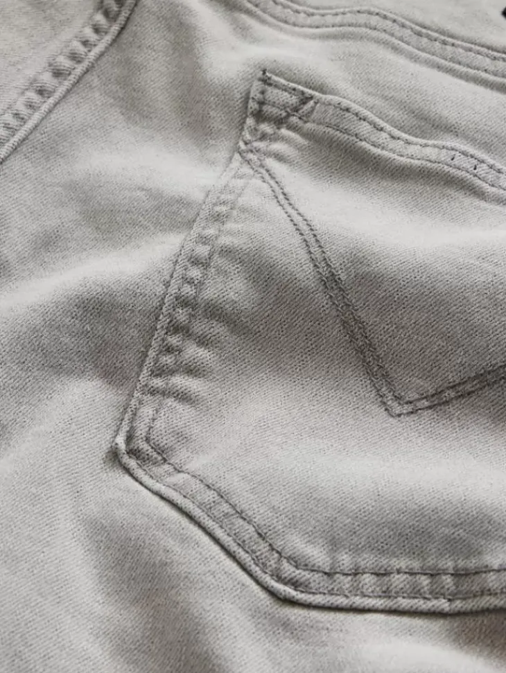 Jeans & Pants>John Varvatos BOWERY SPRING GREY WASH JEAN LIGHTGREY