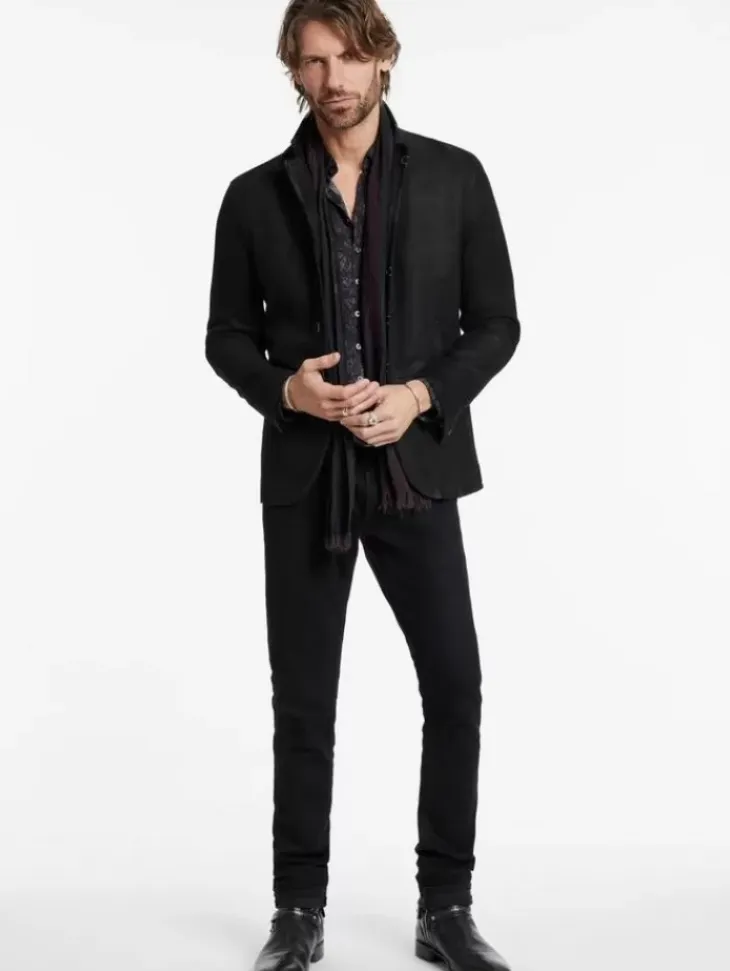 Tops>John Varvatos BUCKS SHIRT MAUVEWOOD