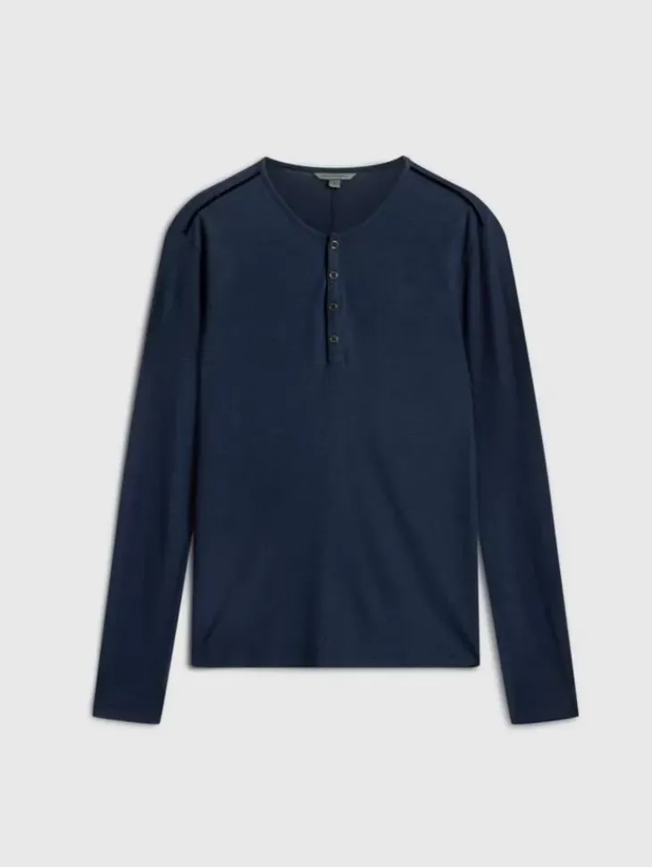 Henleys>John Varvatos CARVER HENLEY INK