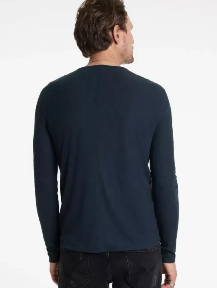 Henleys>John Varvatos CARVER HENLEY INK