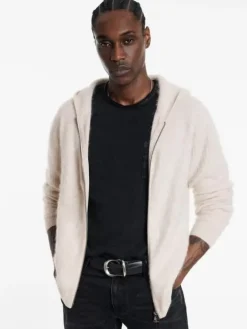 Sweaters>John Varvatos CATHERINE HOODIE CORK