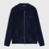 Sweaters>John Varvatos CATHERINE HOODIE MIDNIGHT