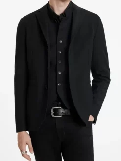 Leather & Outerwear|Tops>John Varvatos COLDEN JACKET BLACK