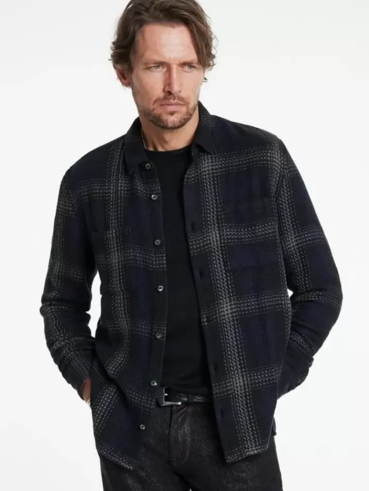 Shirts>John Varvatos COLE SHIRT INK
