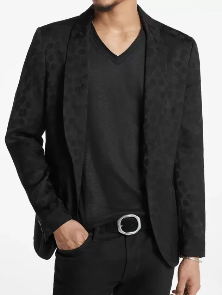 Leather & Outerwear|Tops>John Varvatos CRESCENT JACKET BLACK