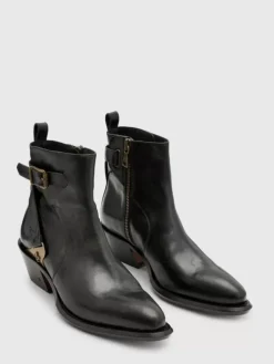 Boots|Leather Boots>John Varvatos CROSBY JODHPUR BOOT CHARCOAL