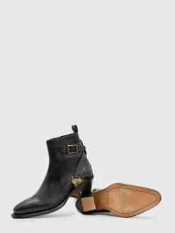 Boots|Leather Boots>John Varvatos CROSBY JODHPUR BOOT CHARCOAL