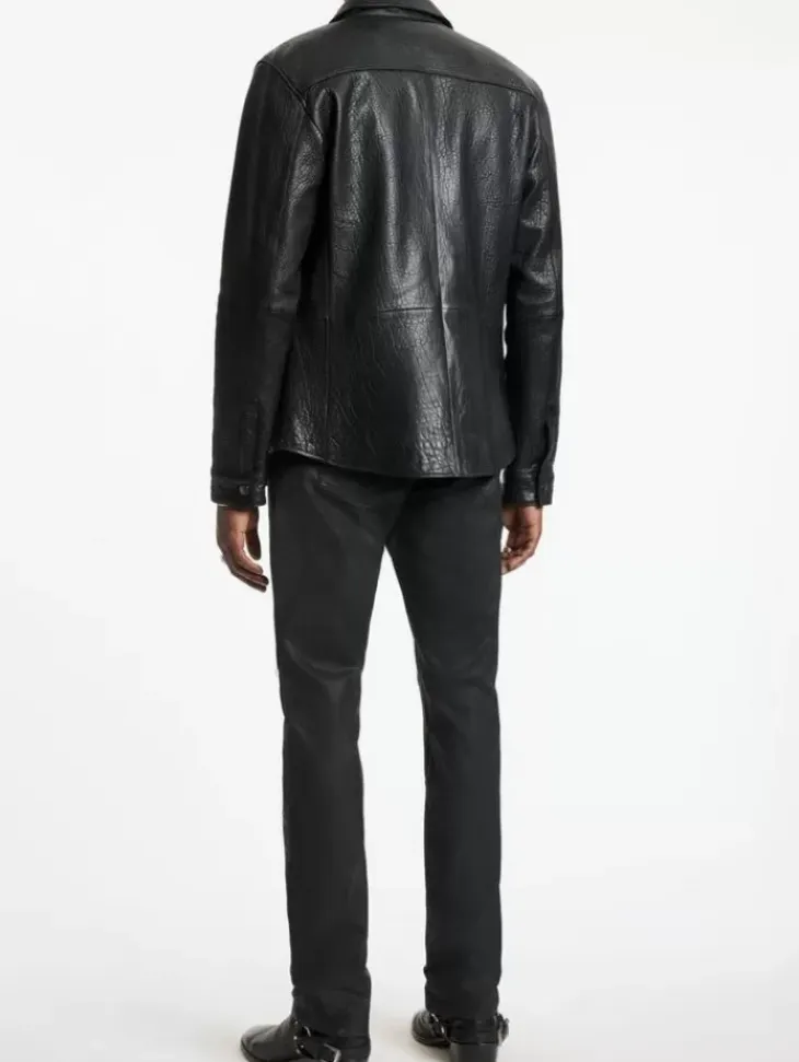 Jeans & Pants>John Varvatos DANTE STUDDED JEANS BLACK