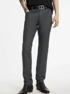 Jeans & Pants>John Varvatos DANTE STUDDED JEANS DKSTEELHTR