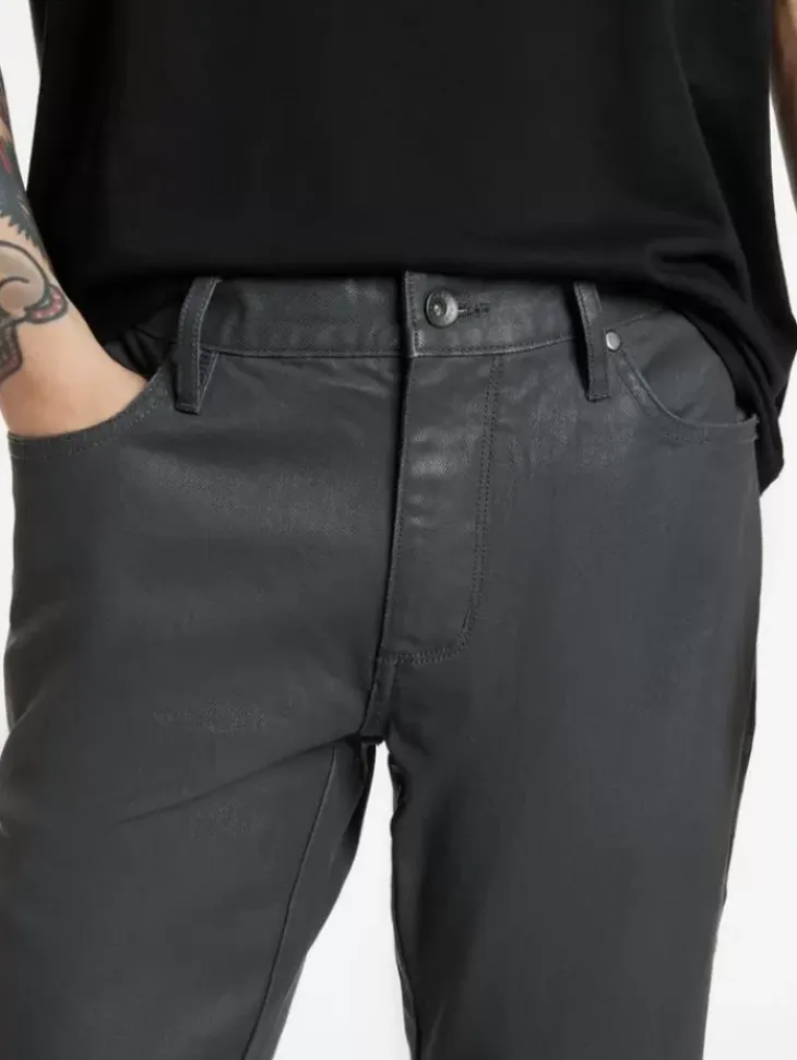 Jeans & Pants>John Varvatos DANTE STUDDED JEANS DKSTEELHTR