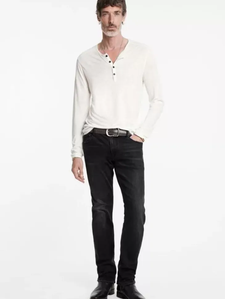 Henleys>John Varvatos DANVILLE HENLEY SALT