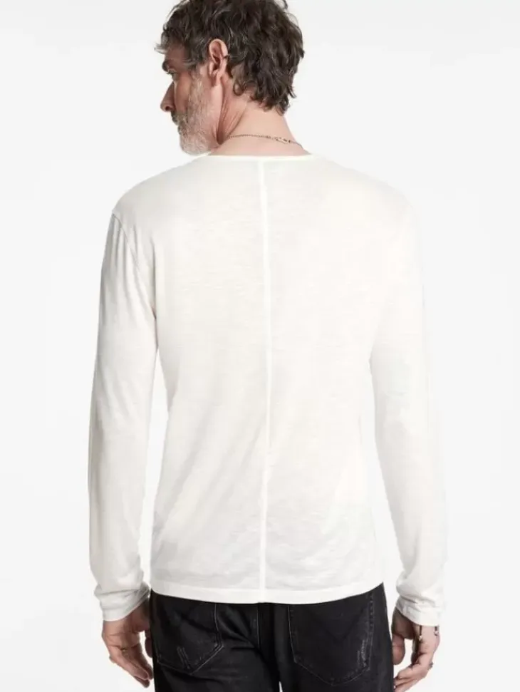 Henleys>John Varvatos DANVILLE HENLEY SALT