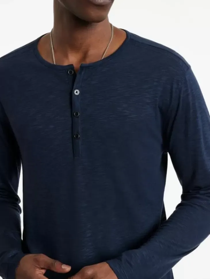 Tops>John Varvatos DANVILLE HENLEY PACIFIC