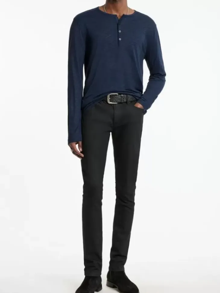 Tops>John Varvatos DANVILLE HENLEY PACIFIC
