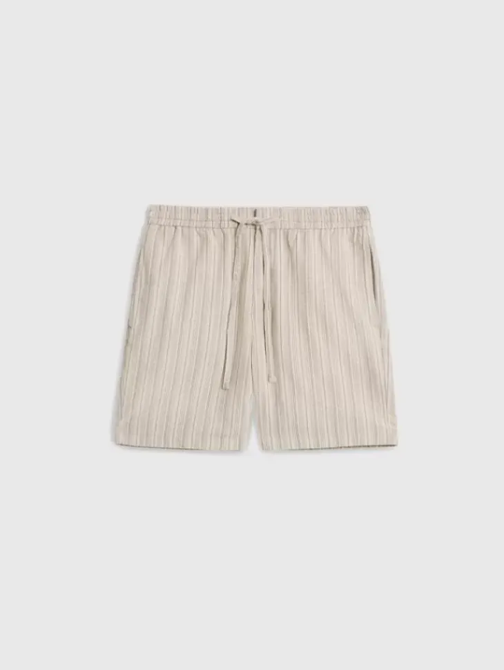 Jeans & Pants>John Varvatos DARYL SHORTS LIGHTKHAKI