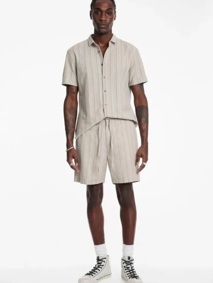 Jeans & Pants>John Varvatos DARYL SHORTS LIGHTKHAKI