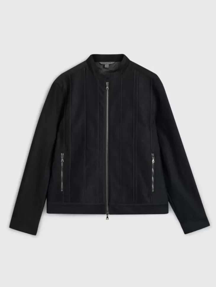 Tops>John Varvatos DEPECHE JACKET BLACK