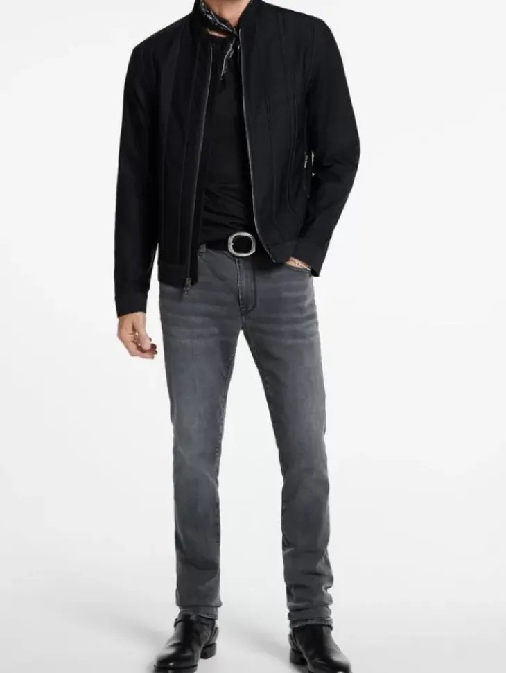 Tops>John Varvatos DEPECHE JACKET BLACK