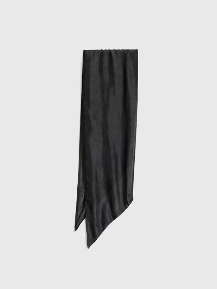 Scarves & Ties>John Varvatos DICKIE SCARF CARBON