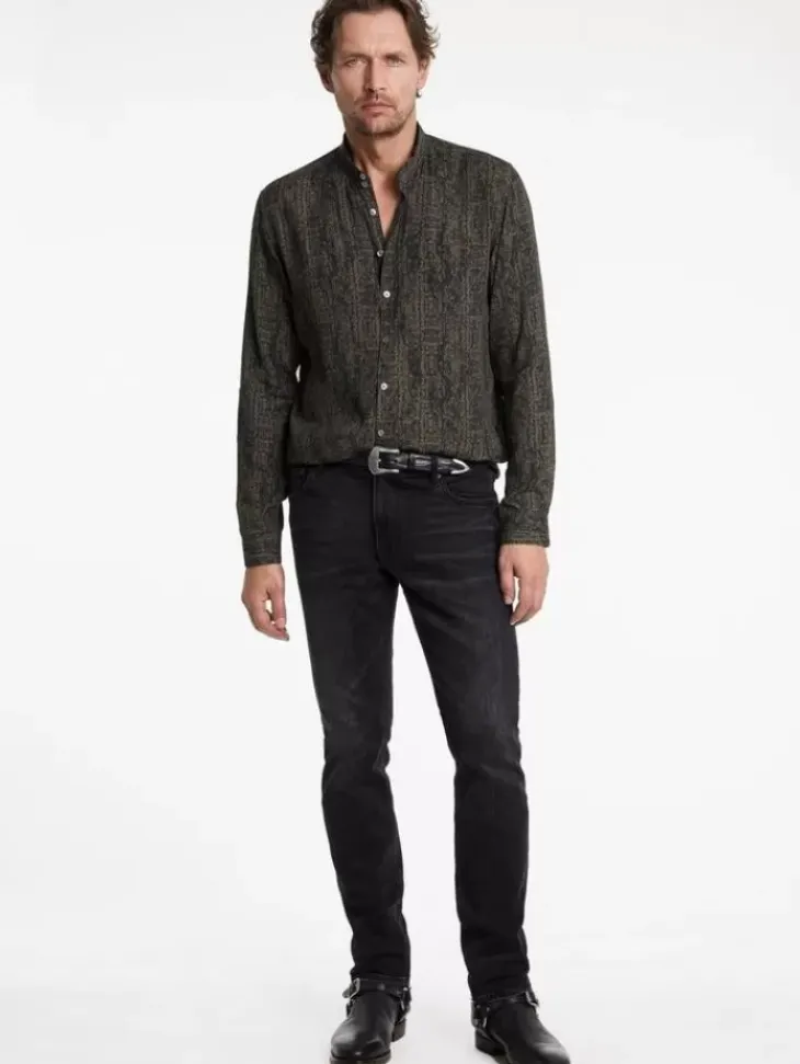 Shirts>John Varvatos DORA SHIRT LTBROWN